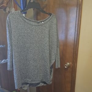 Gray Knit Sweater